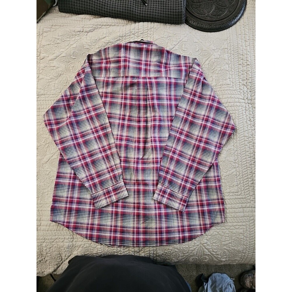 NEW WITH TAGS!!! Haggar Forever 100% Cotton Long Sleeve Men's  2 XL - Picture 7 of 7